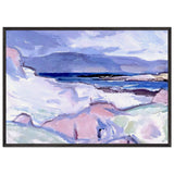 Iona, Pink Rocks by Samuel Peploe, framed poster, view 3
