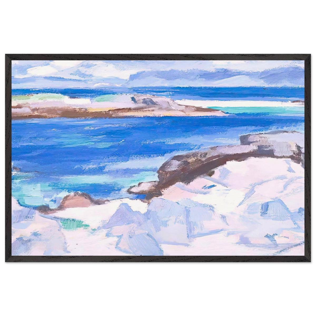 Iona by Samuel Peploe, framed poster