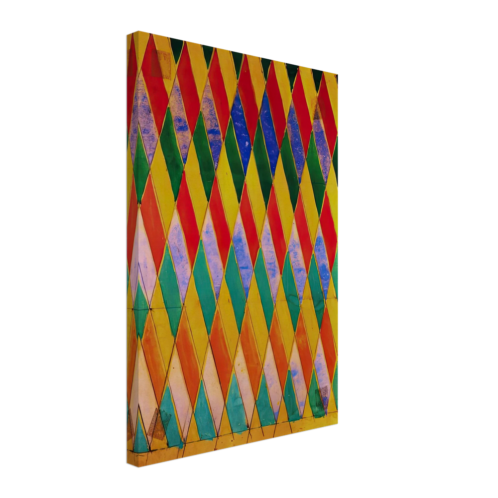 Iridescent Compenetration by Giacomo Balla, canvas