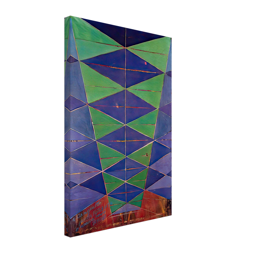 Iridescent Interpenetration by Giacomo Balla, canvas