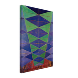 Iridescent Interpenetration by Giacomo Balla, canvas