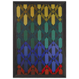 Iridescent Interpenetration No.13 by Giacomo Balla, framed poster, view 2