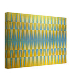 Iridescent Interpenetration No. 4 - Study of Light by Giacomo Balla, canvas, view 2