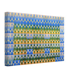 Iridescent Interpenetration No.5 Eucalyptus by Giacomo Balla, canvas, view 2