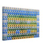 Iridescent Interpenetration No.5 Eucalyptus by Giacomo Balla, canvas