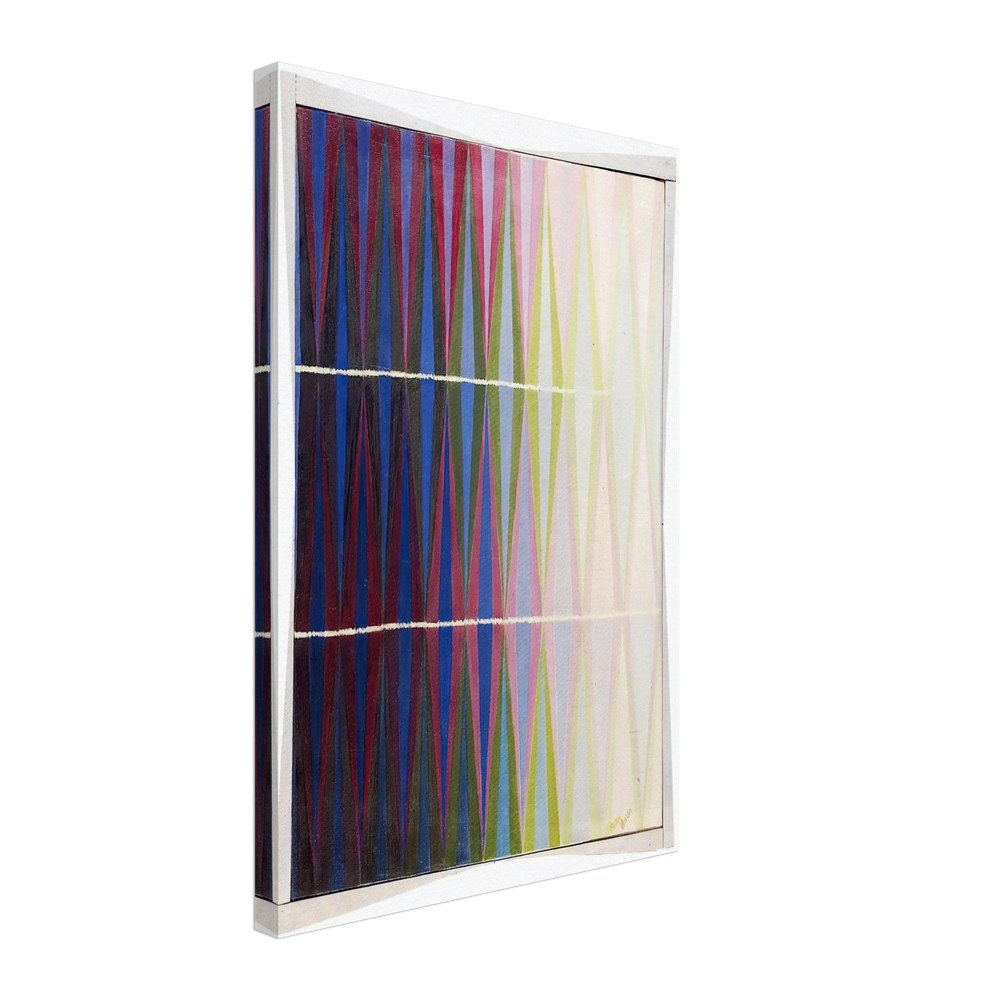 Iridescent Interpenetration No.7 by Giacomo Balla, canvas