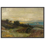 Irish Landscape by Richard Jack, framed poster, view 3