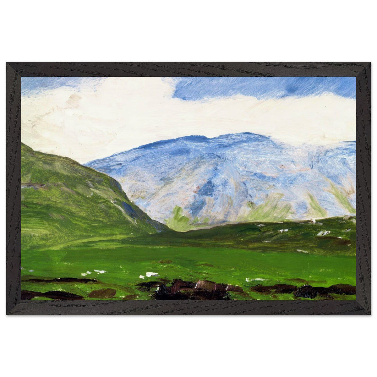 Irish Landscape by Robert Henri, framed poster, view 2