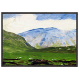 Irish Landscape by Robert Henri, framed poster, view 3