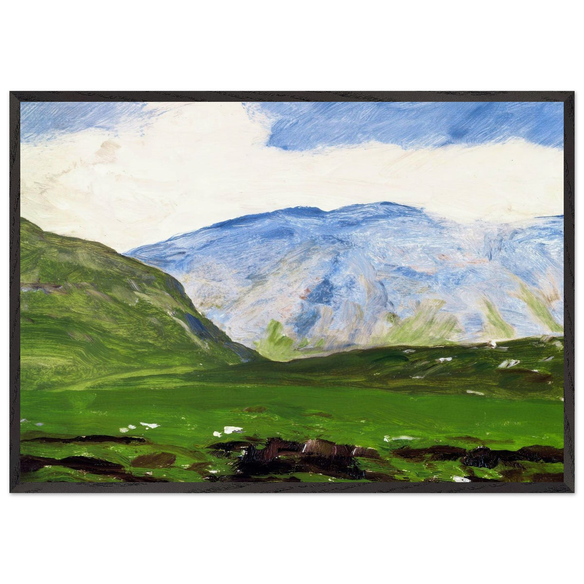 Irish Landscape by Robert Henri, framed poster, view 3