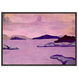 Island by Nicholas Roerich, framed poster, view 3