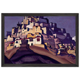 Island of Rest by Nicholas Roerich, framed poster, view 2