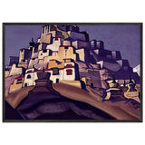 Island of Rest by Nicholas Roerich, framed poster, view 3