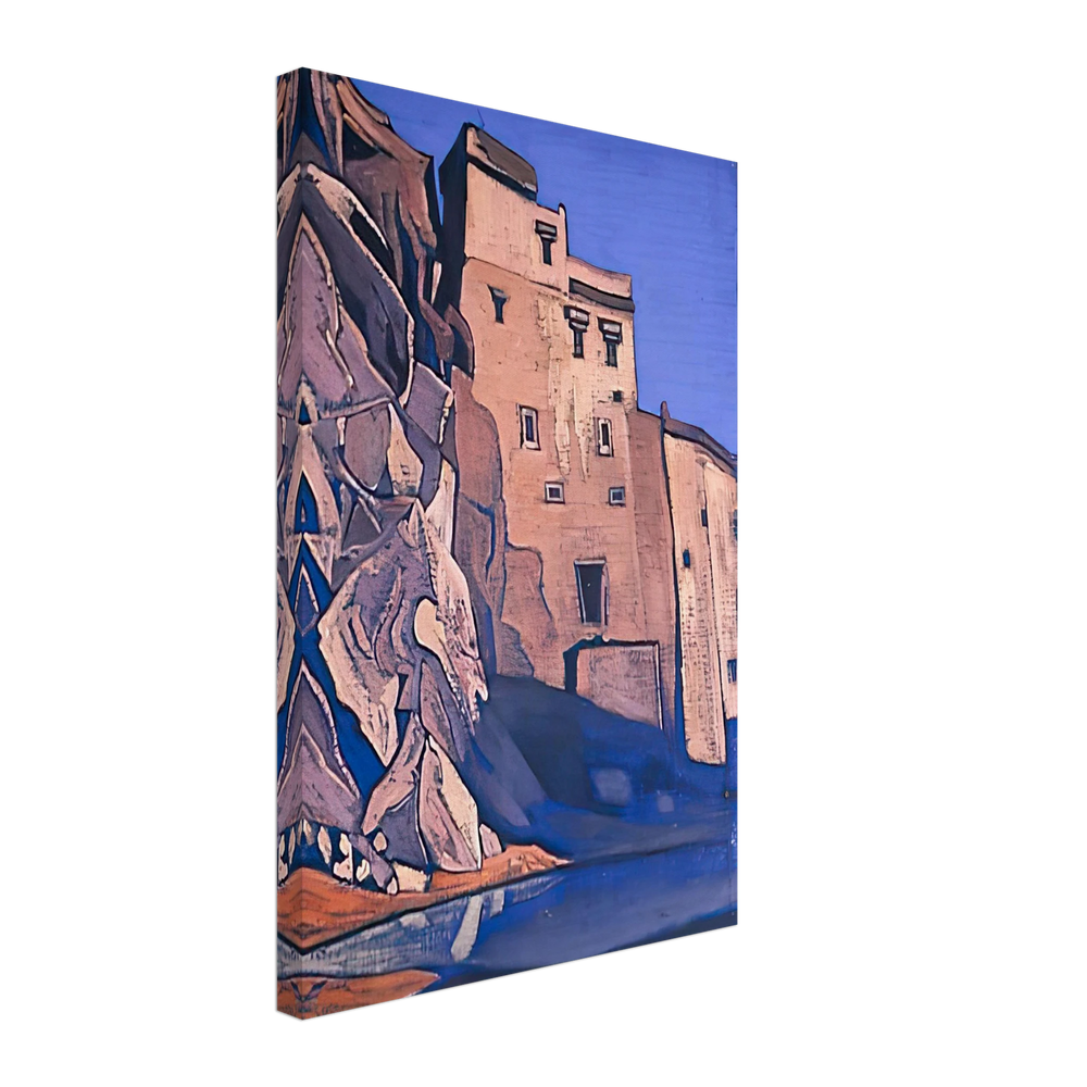 Issa Pond by Nicholas Roerich, canvas