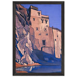 Issa Pond by Nicholas Roerich, framed poster, view 2