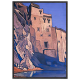 Issa Pond by Nicholas Roerich, framed poster, view 3