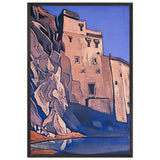 Issa Pond by Nicholas Roerich, framed poster
