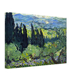 Italian Landscape, Cypresses by Louis Valtat, canvas, view 2