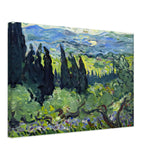 Italian Landscape, Cypresses by Louis Valtat, canvas