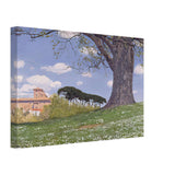 Italian Landscape by Edward Okuń, canvas, view 2