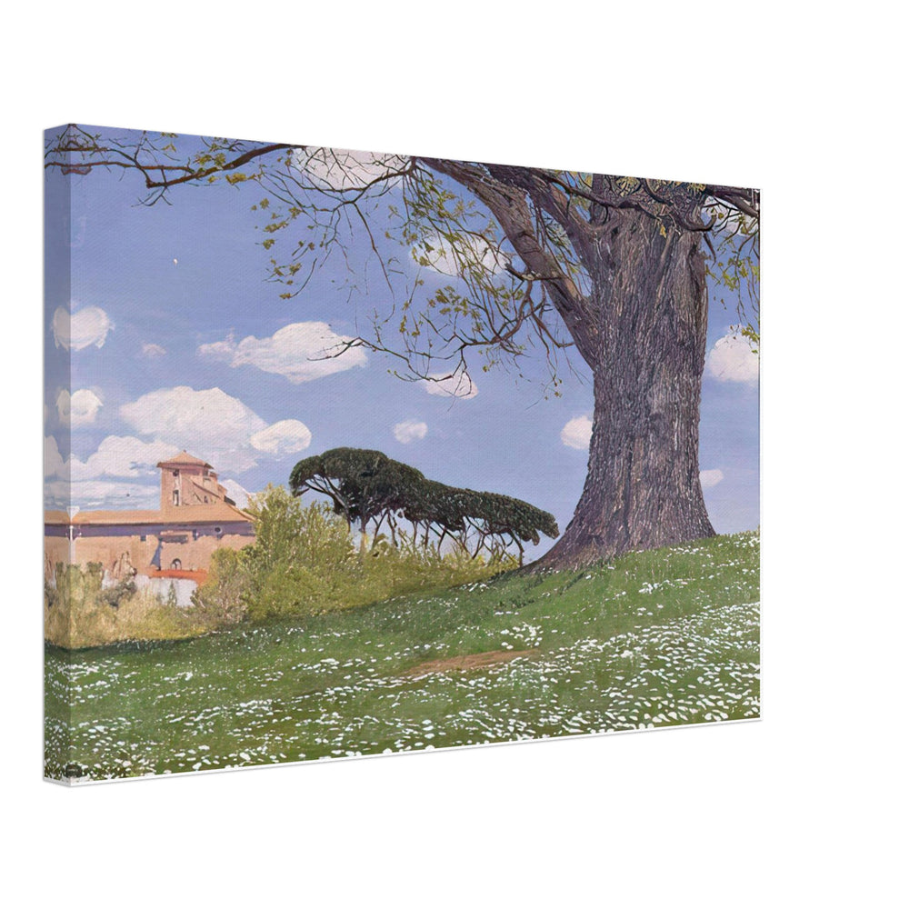 Italian Landscape by Edward Okuń, canvas