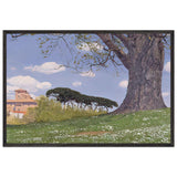 Italian Landscape by Edward Okuń, framed poster