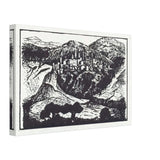 Italy by Nicholas Roerich, canvas, view 2