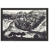 Italy by Nicholas Roerich, framed poster, view 2