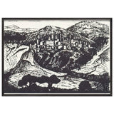 Italy by Nicholas Roerich, framed poster, view 3