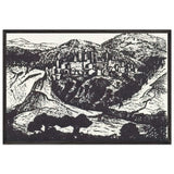Italy by Nicholas Roerich, framed poster
