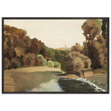 Jardin du Luxembourg by Stefan Popescu, framed poster, view 3