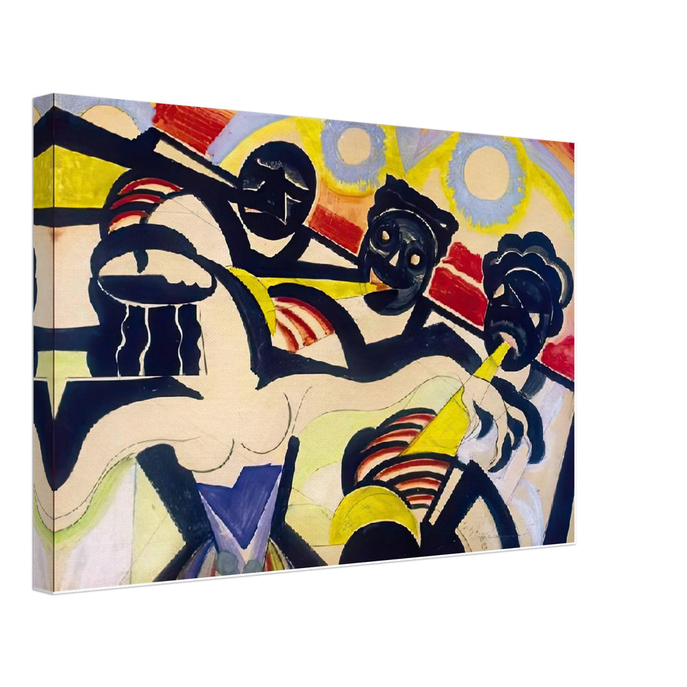 Jazz Zenészek by Scheiber Hugó, canvas