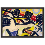 Jazz Zenészek by Scheiber Hugó, framed poster, view 2