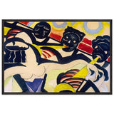 Jazz Zenészek by Scheiber Hugó, framed poster