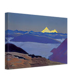 Jelep La, Tibetan Frontier by Nicholas Roerich, canvas, view 2