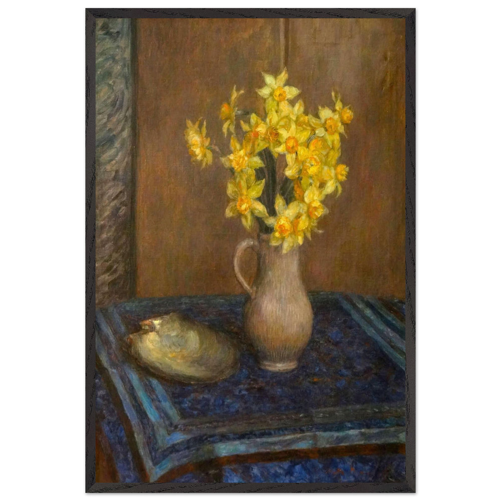 Jonquilles by Marie Duhem, framed poster