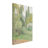 Juan-les-Pins Landscape by Theodor Pallady, canvas, view 3