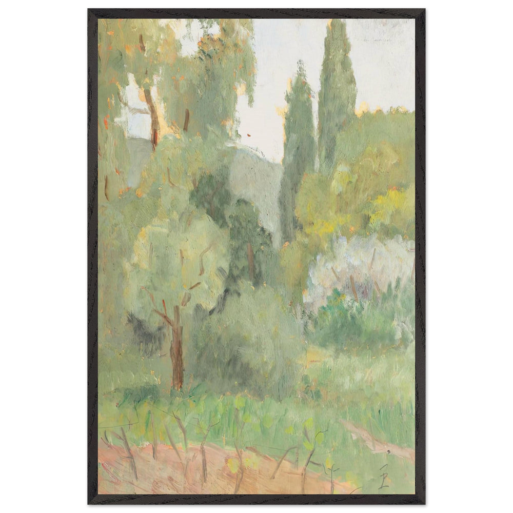 Juan-les-Pins Landscape by Theodor Pallady, framed poster