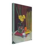 Jug with Yellow Daffodils by Felix Vallotton, canvas