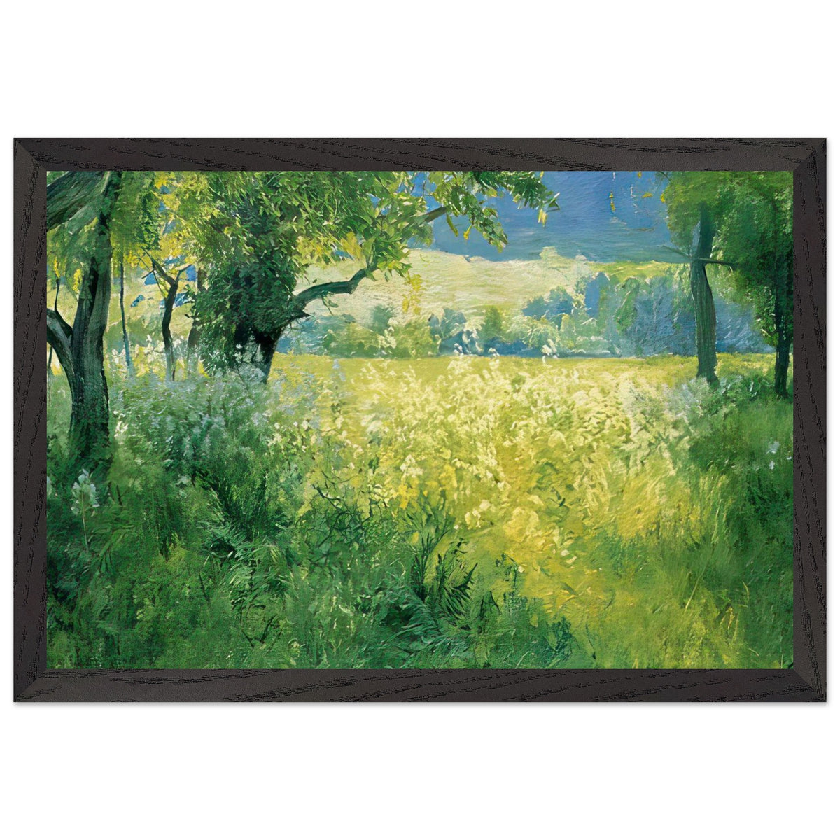 July Afternoon by Guy Rose, framed poster, view 2