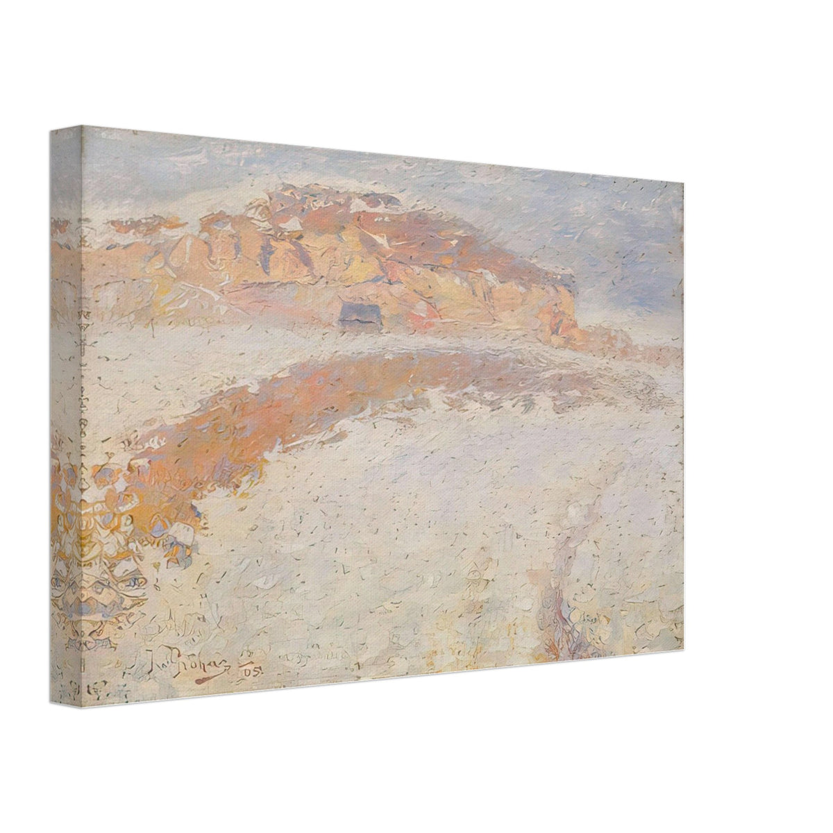 Kamnitnik by Ivan Grohar, canvas, view 2