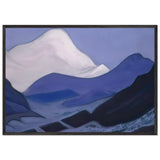 Kampa Dzong. Pink Peak by Nicholas Roerich, framed poster, view 3