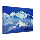Kangchenjunga by Nicholas Roerich, canvas, view 2