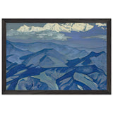 Kangchenjunga by Nicholas Roerich, framed poster, view 2