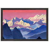 Kangchenjunga by Nicholas Roerich, framed poster, view 2