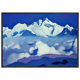Kangchenjunga by Nicholas Roerich, framed poster, view 3