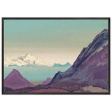 Kangchenjunga by Nicholas Roerich, framed poster, view 3