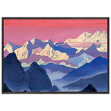 Kangchenjunga by Nicholas Roerich, framed poster, view 3