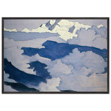 Kangchenjunga by Nicholas Roerich, framed poster, view 3