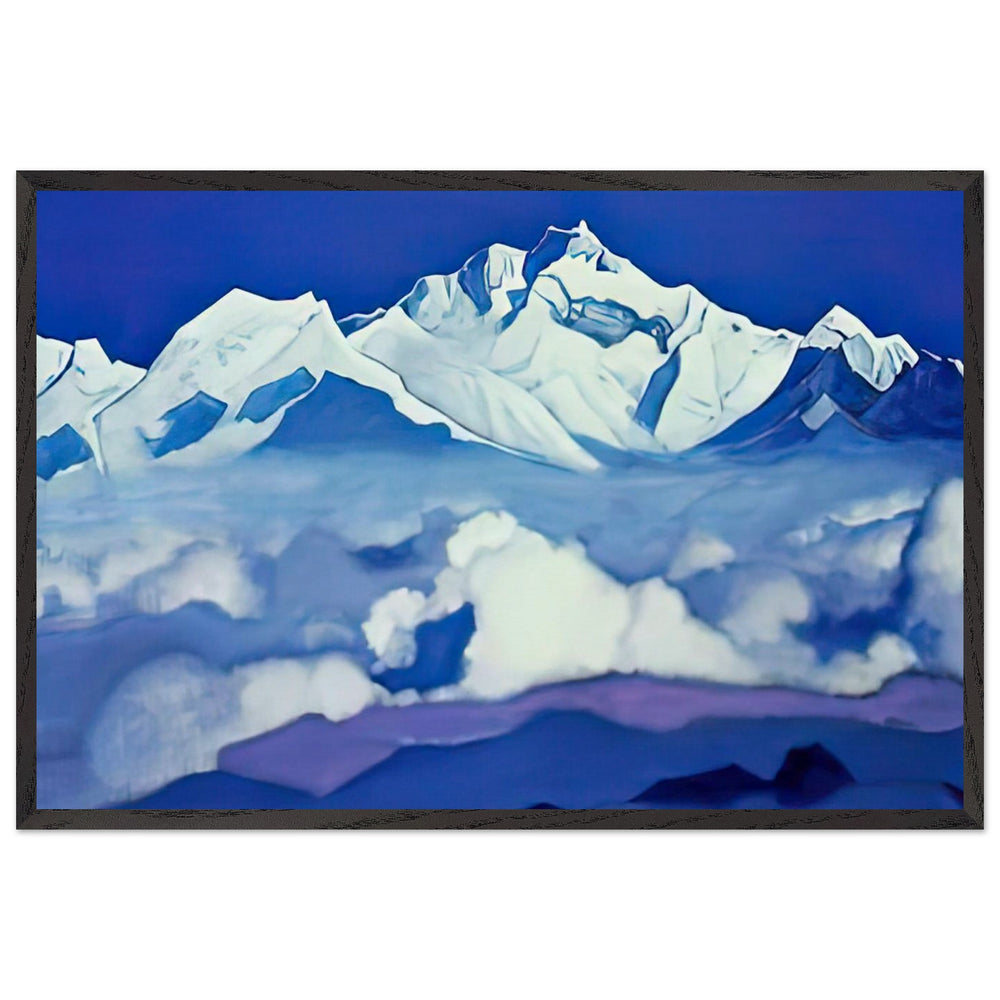 Kangchenjunga by Nicholas Roerich, framed poster